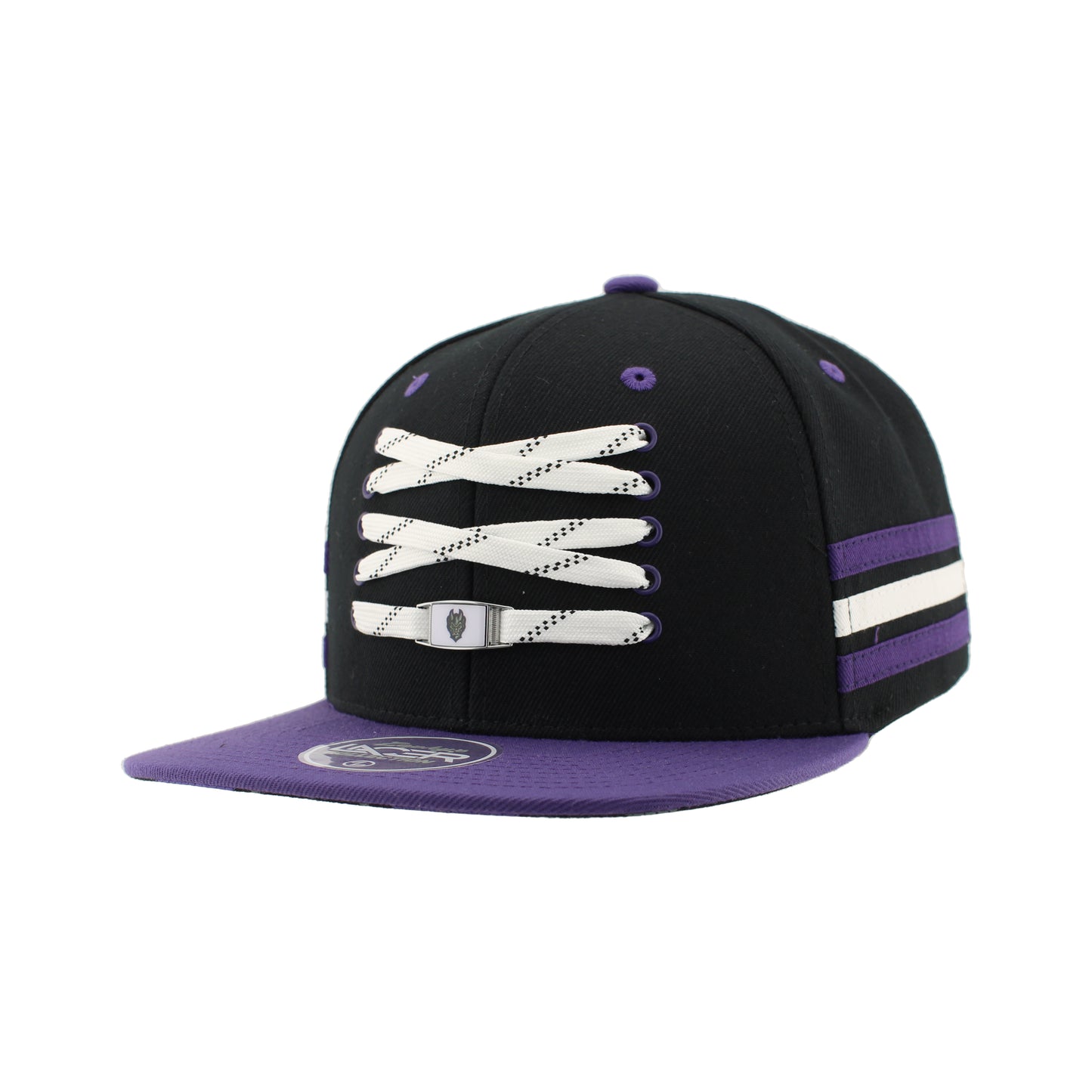 Greensboro Gargoyles Lacer Black/ Gold Lacer Locker Room Flat Bill Hat