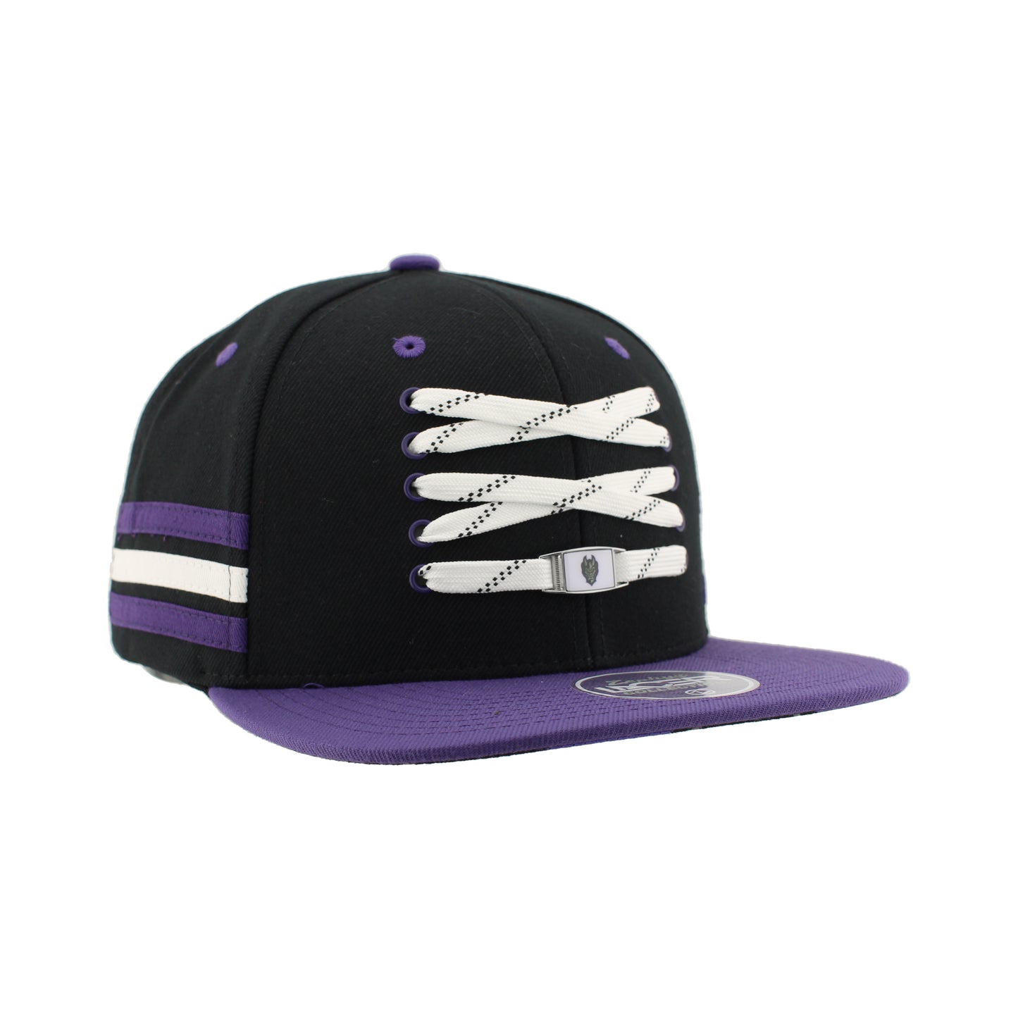 Greensboro Gargoyles Lacer Black/ Gold Lacer Locker Room Flat Bill Hat