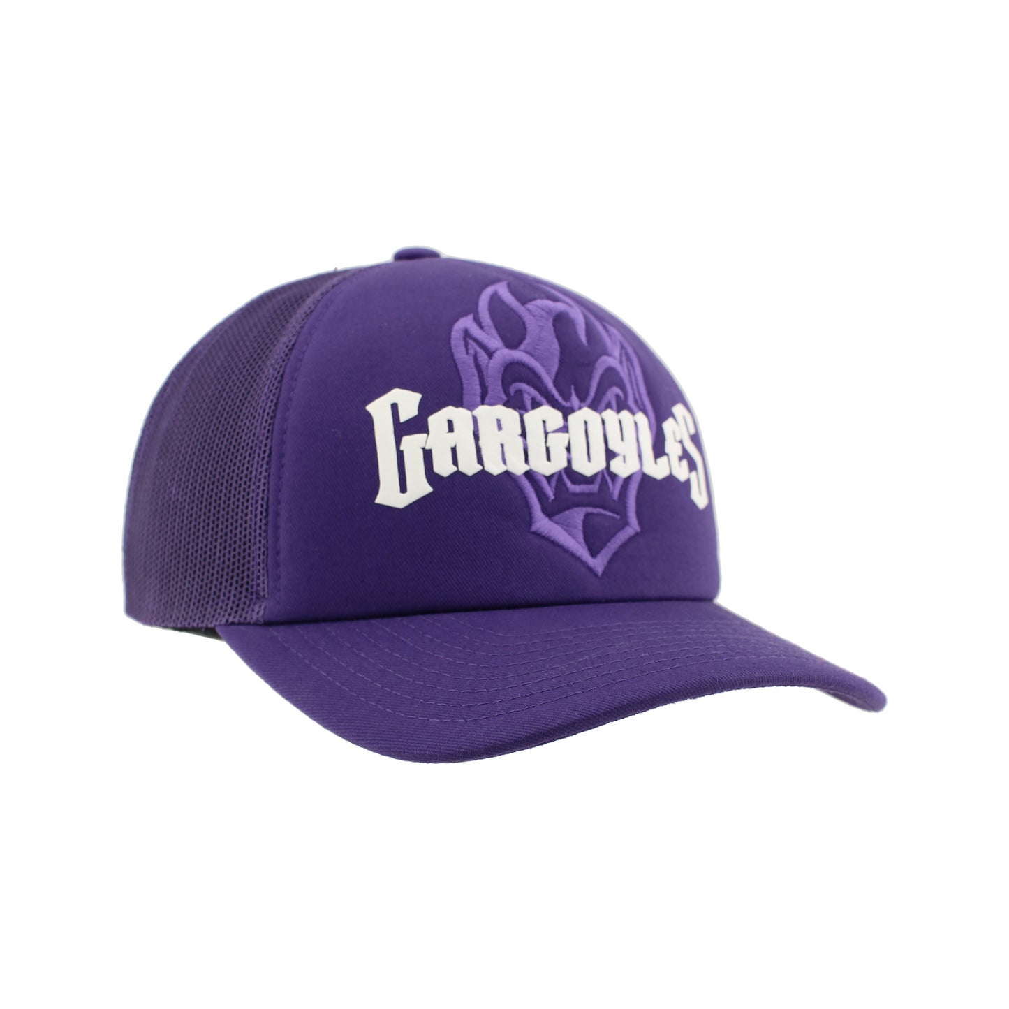 Greensboro Gargoyles Asset Purple Dassie Puff Hat