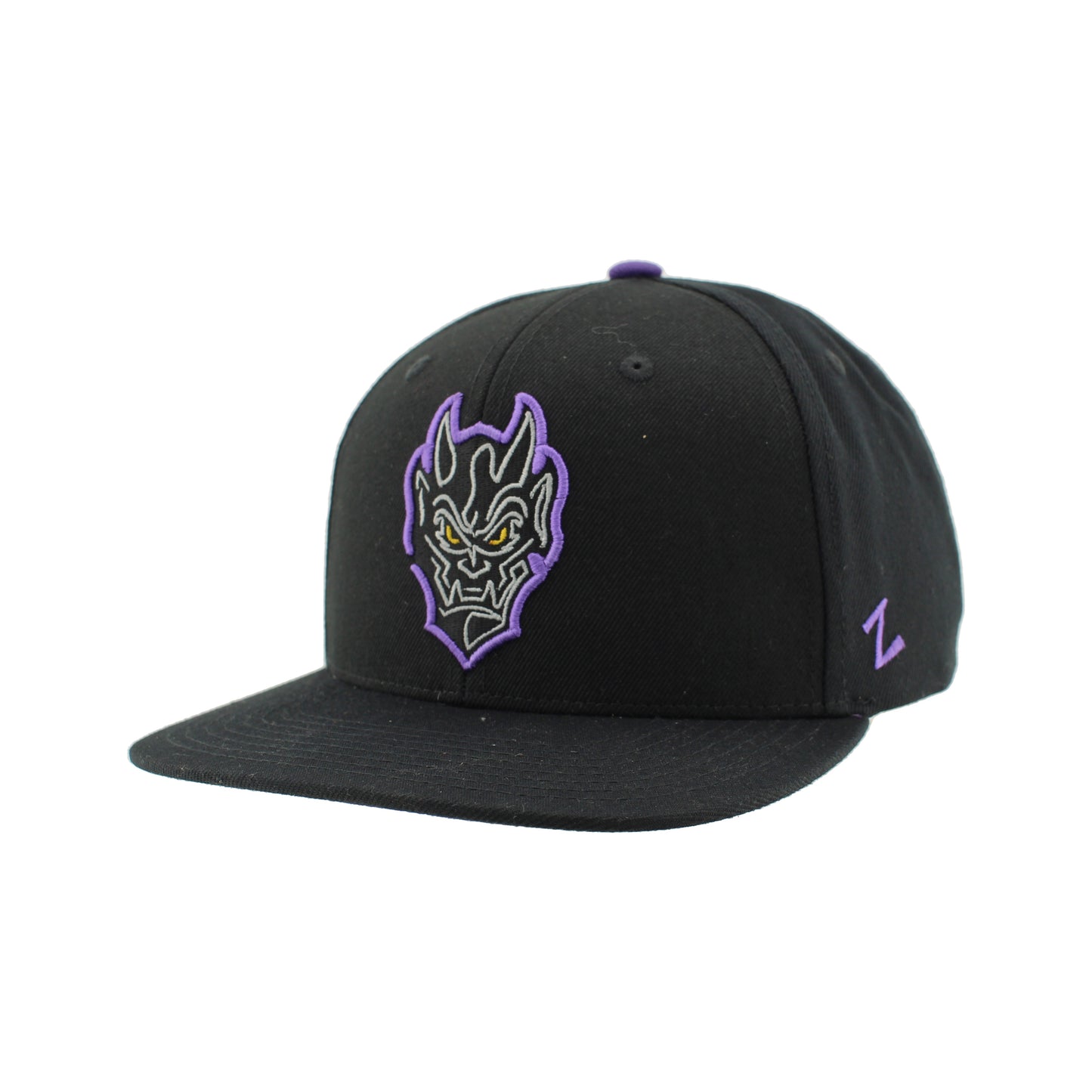 Greensboro Gargoyles Z11 Black Openlate Neon Hat