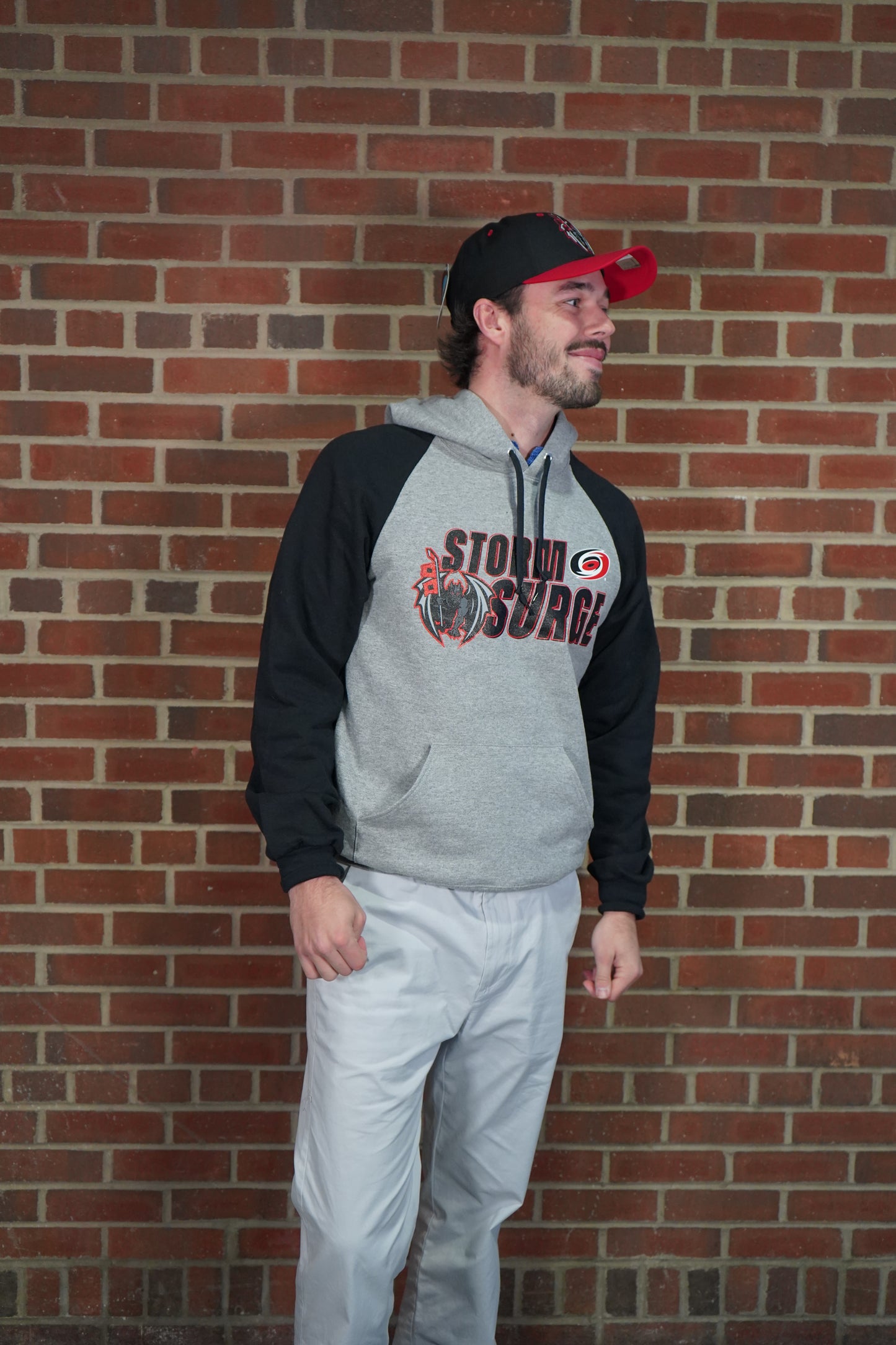 GSO Affiliate Grey Storm Surge Hoodie