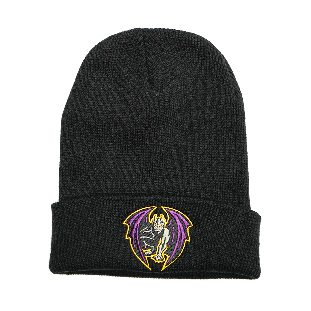 Gargoyles Black Cuff Knit Hat