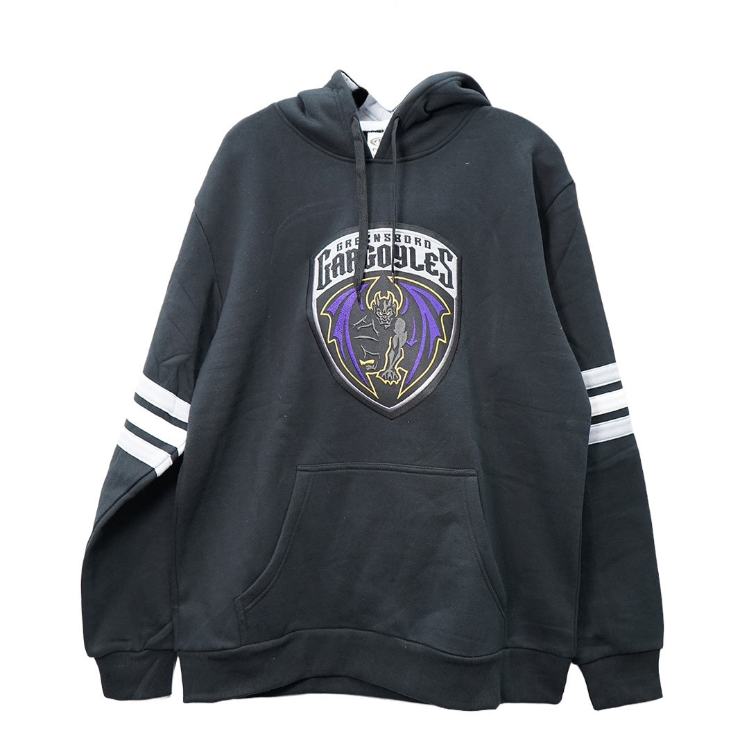 Gargoyles AK A3050-920 Black Striped Shield Hoodie