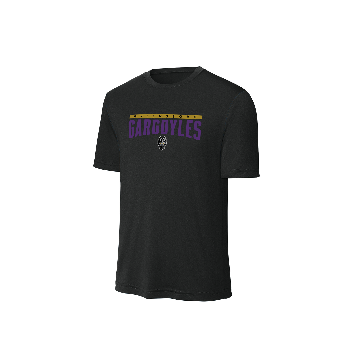 Gargoyles Black Competitor Athletic 6 T-Shirt