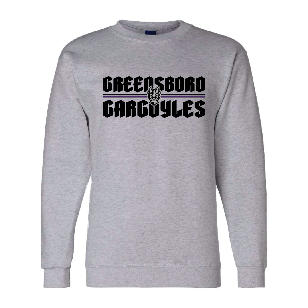 Greensboro Gargoyles Light Steel Champion Crewneck