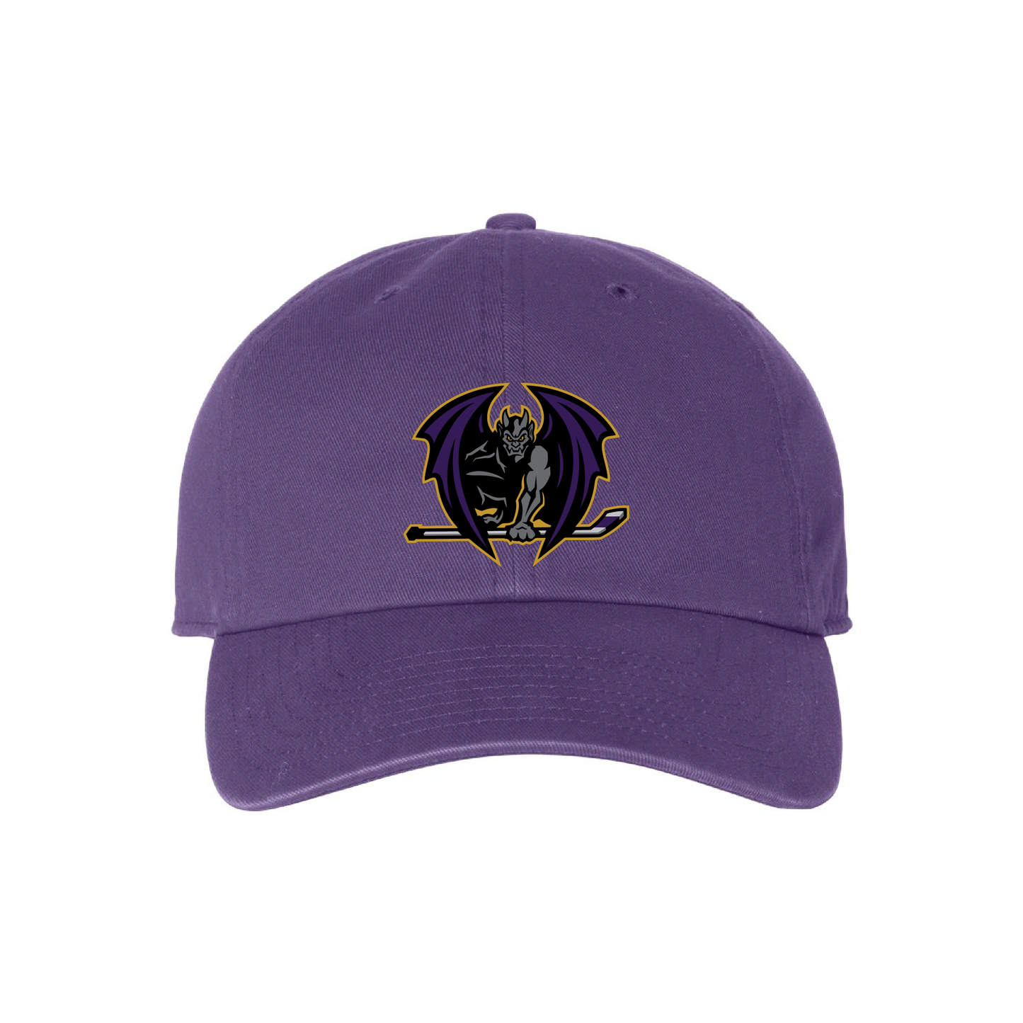 Greensboro Gargoyles 47 Purple Clean Up Cap