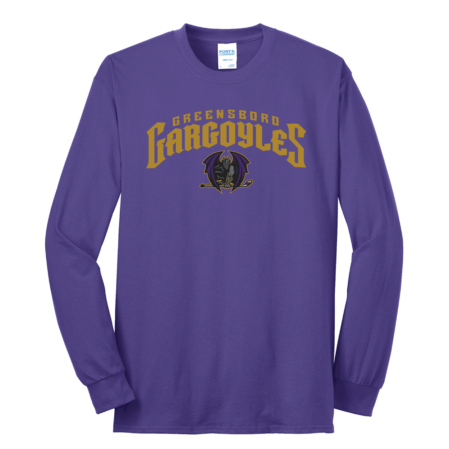 Gargoyles Purple Athletic 1 Longsleeve T-Shirt