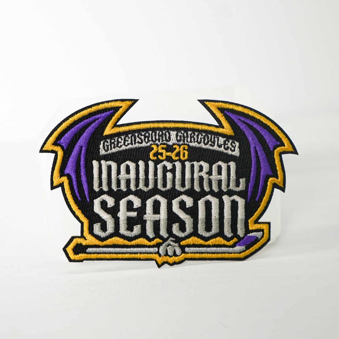 Greensboro Gargoyles 2025-26 Inaugural Season Patch