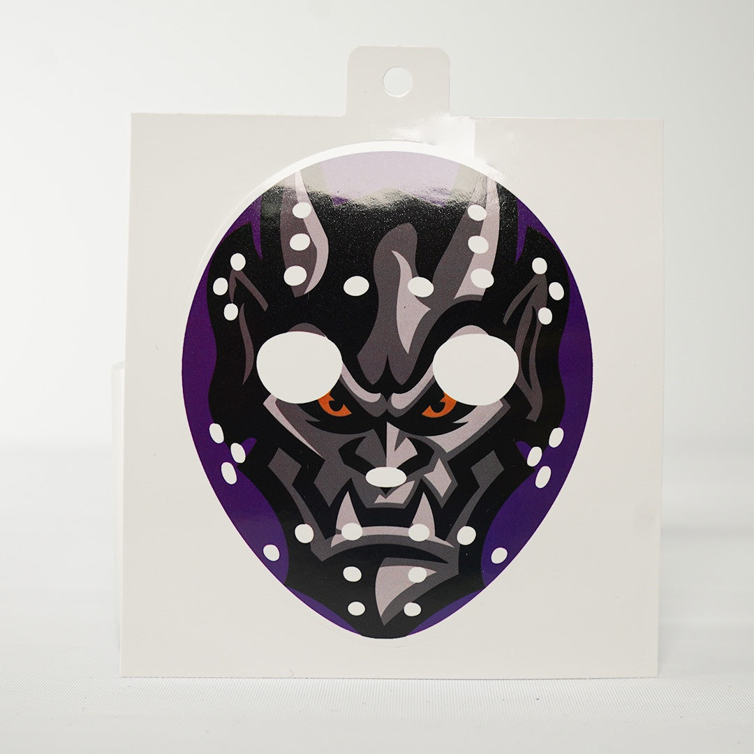 Greensboro Gargoyles Hockey Mask Sticker