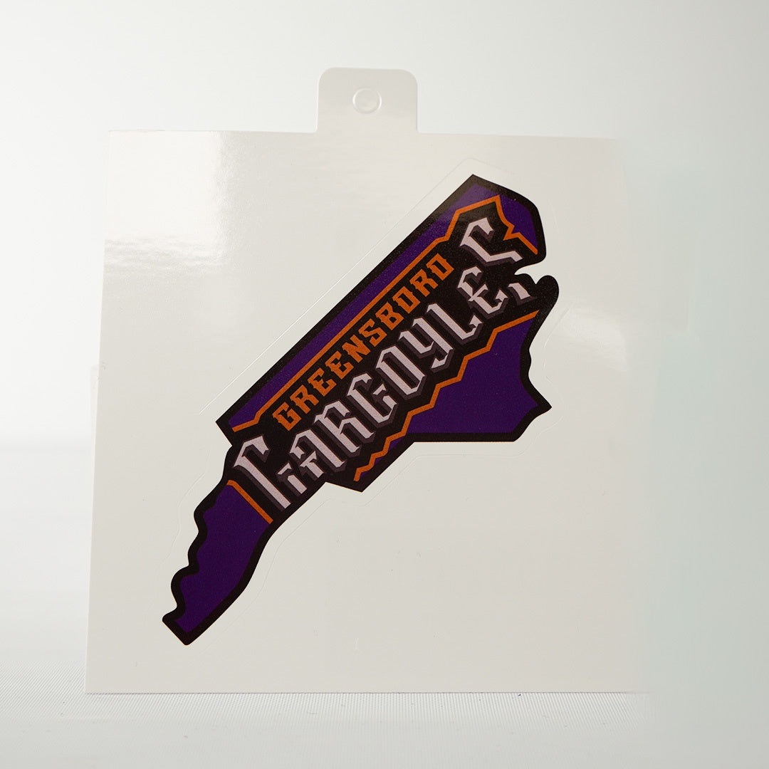 Greensboro Gargoyles State Sticker