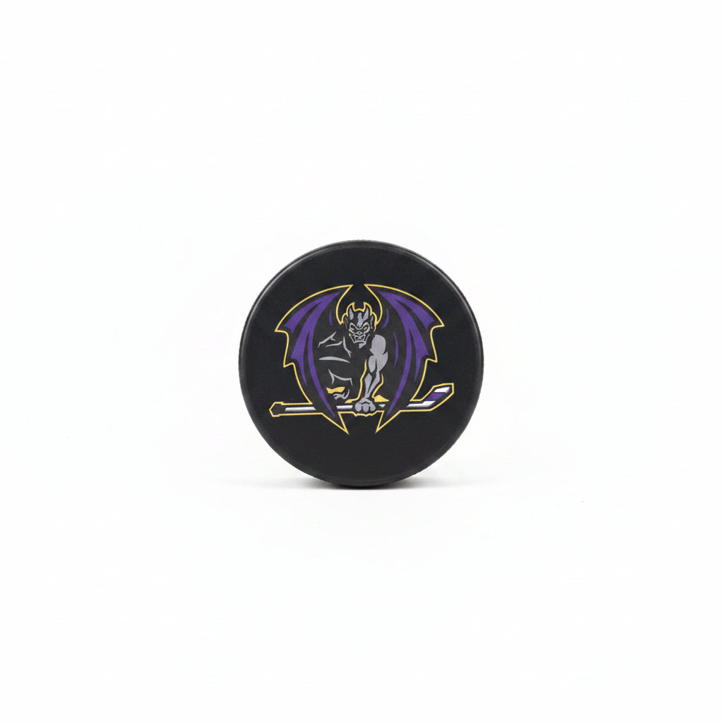 Greensboro Gargoyles Pose Logo Puck