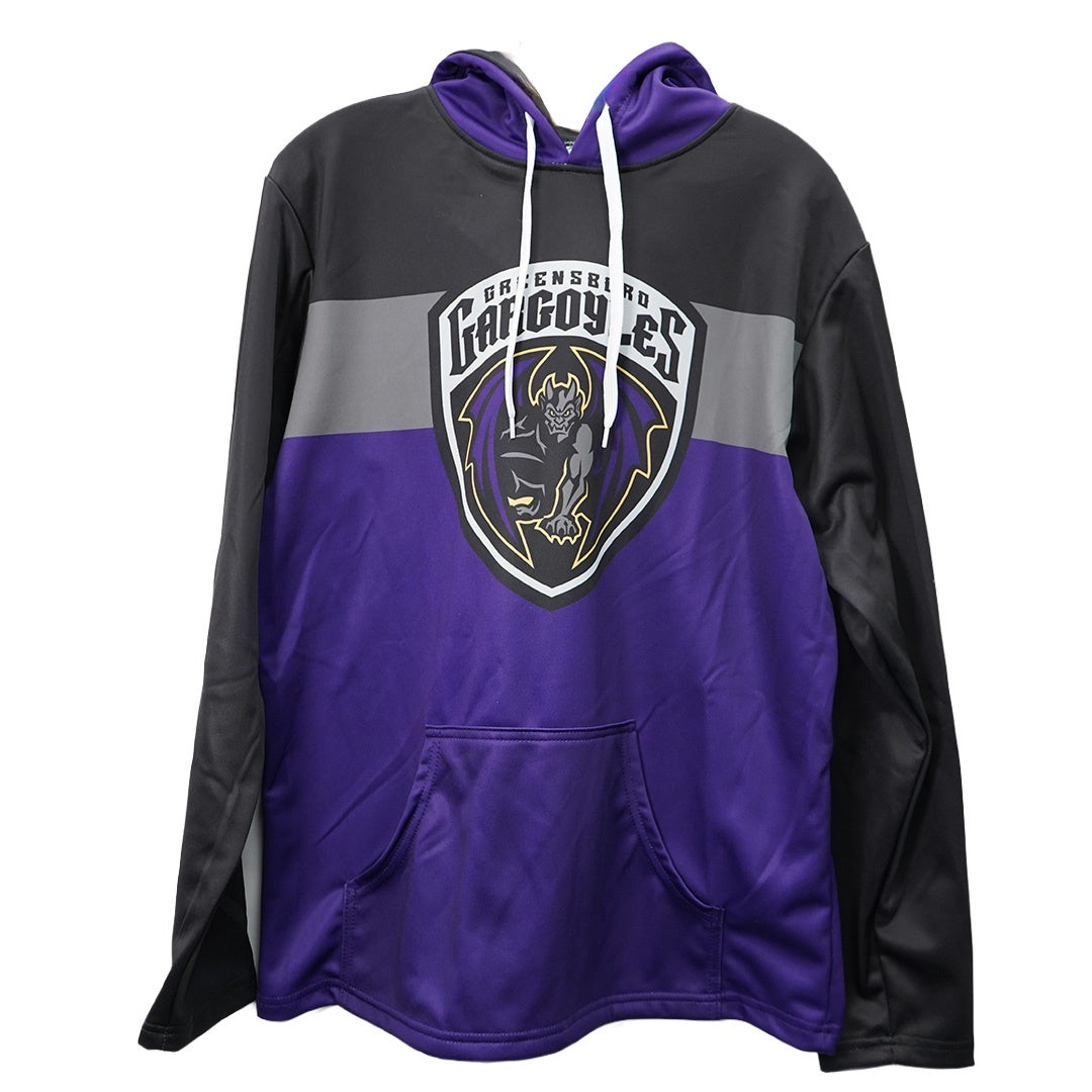 Gargoyles AK A2311 Striped Shield Hoodie