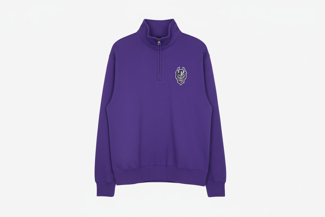 Gargoyles Purple CCQZ Secondary Half Zip