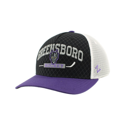 Greensboro Gargoyles Champ Black/Stone Netting 3D SP Hat