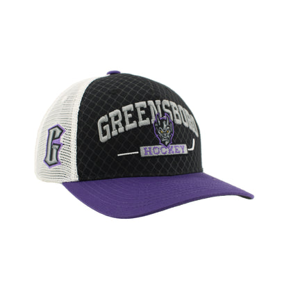 Greensboro Gargoyles Champ Black/Stone Netting 3D SP Hat