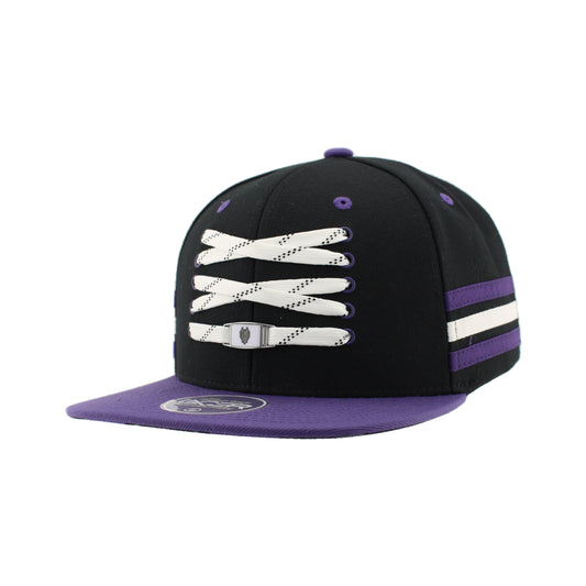 Greensboro Gargoyles Lacer Black/ Gold Lacer Locker Room Flat Bill Hat