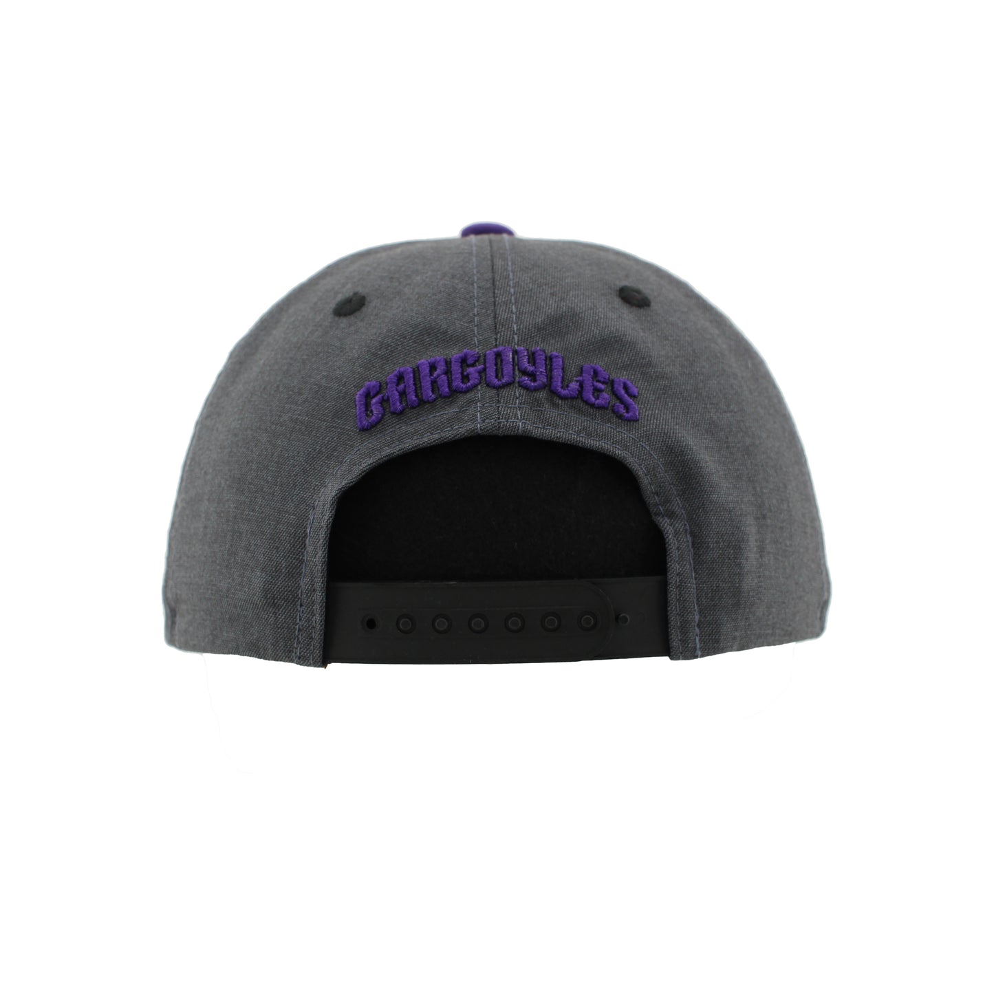 Greensboro Gargoyles Tier 2 Z430 Chr/Blk/Purple Taijutu 3D Flat Bill Hat