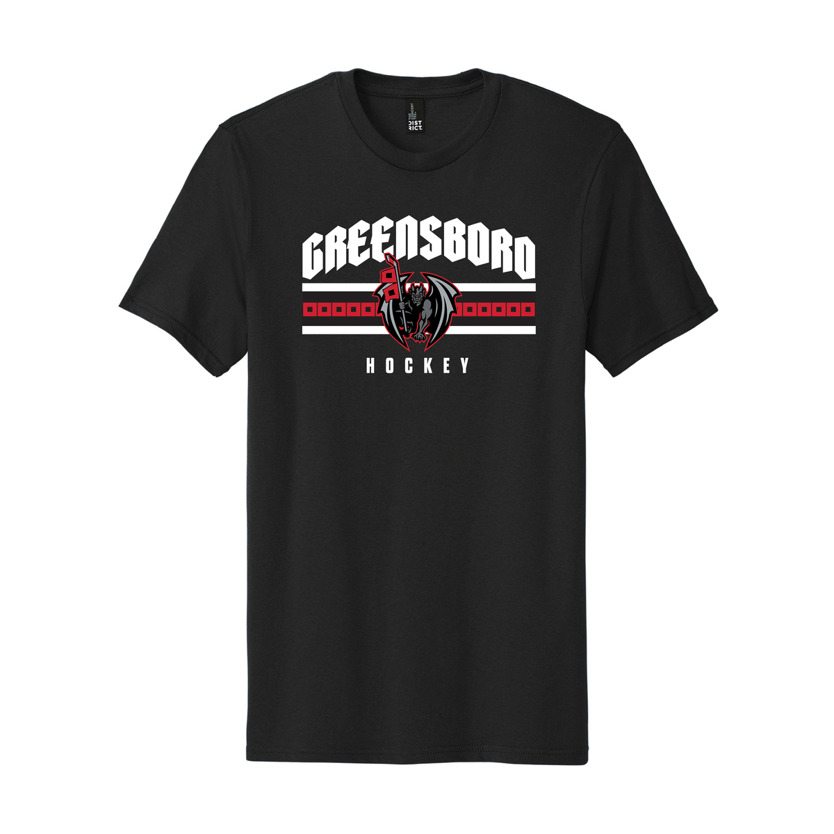 Gargoyles Affitiate Flag Tee - Black