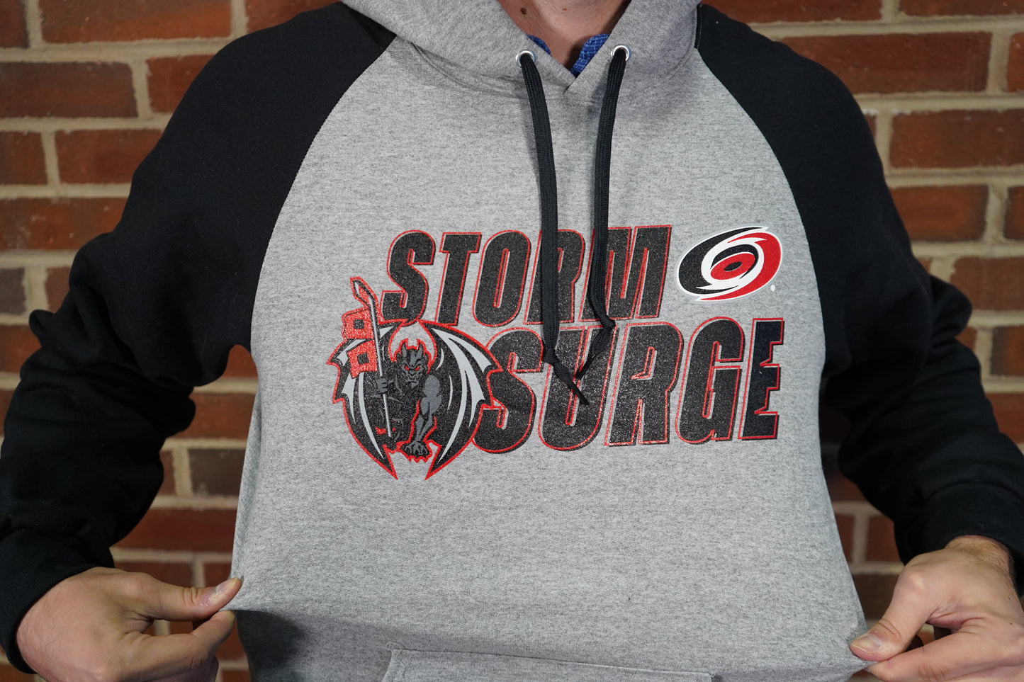 GSO Affiliate Grey Storm Surge Hoodie