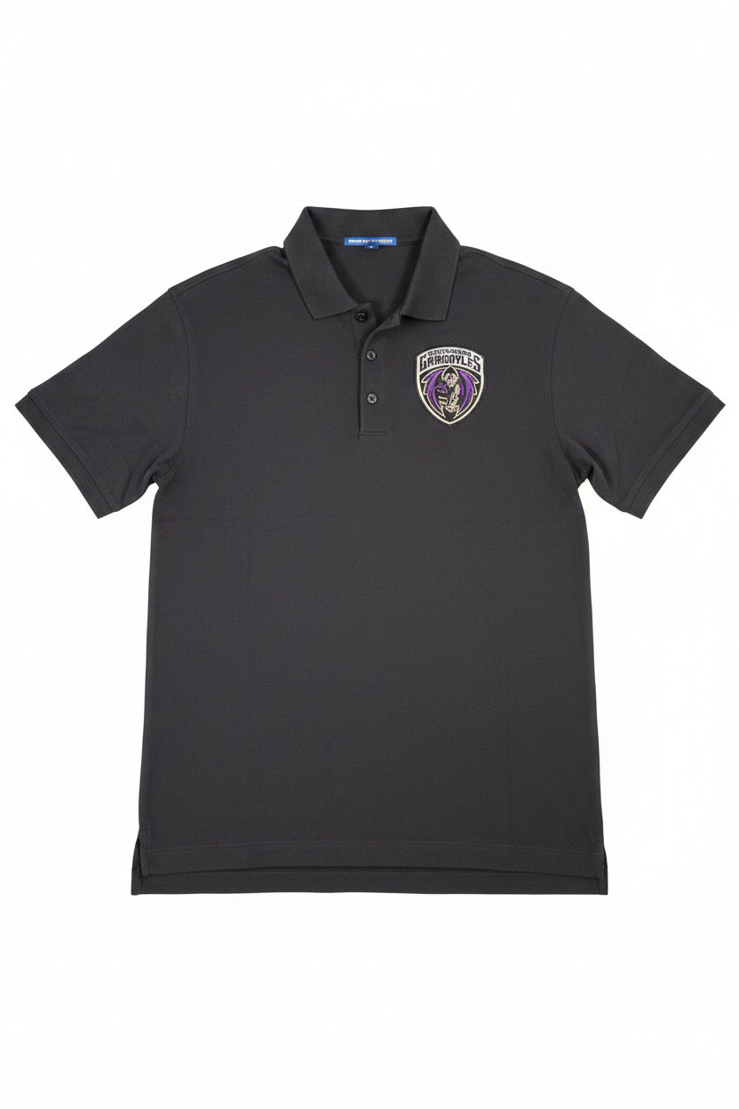 Gargoyles Black Primary Polo