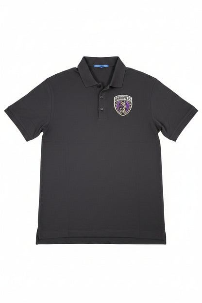 Gargoyles Black Primary Polo
