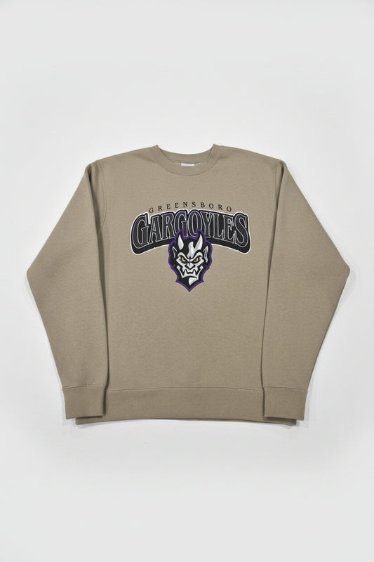 Gargoyles Independent Trading Cement Primary Logo Crewneck Fleece