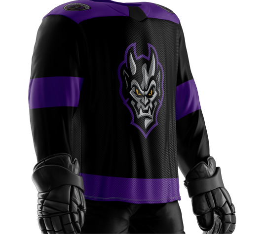 Greensboro Gargoyles Official Black Replica Jersey