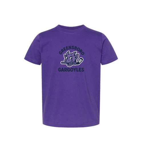 Greensboro Gargoyles Toddler Purple 007 Tee