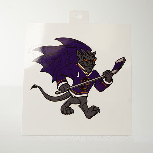 Greensboro Gargoyles Retro Gargoyle Sticker