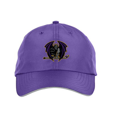 Greensboro Gargoyles Purple Pitch Performance Hat