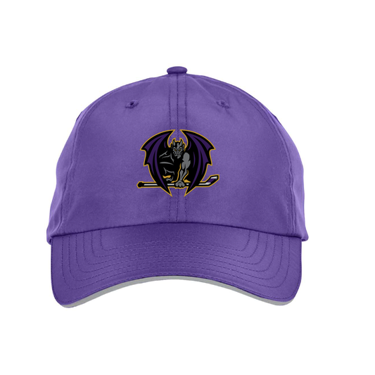 Greensboro Gargoyles Purple Pitch Performance Hat