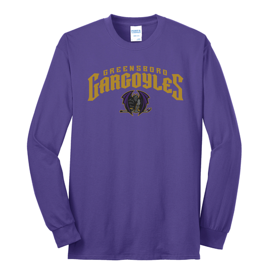 Gargoyles Purple Athletic 1 Longsleeve T-Shirt