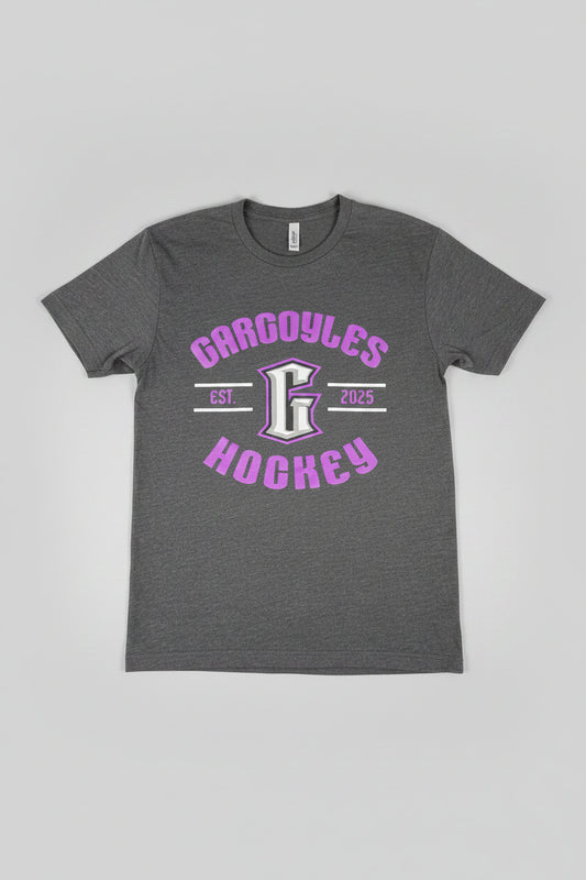 Gargoyles Next Level Charcoal Est G T-shirt
