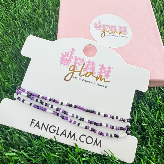 Gargoyles Set of 3 Confetti Stretchy Stack Bracelets