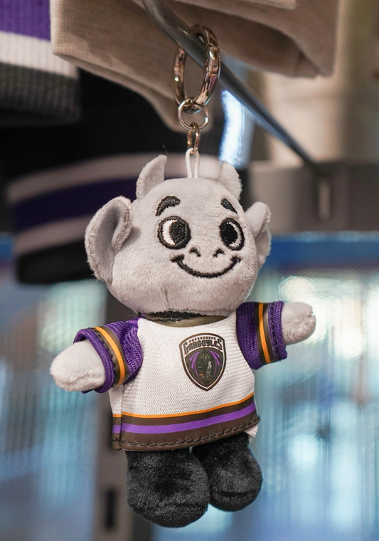 Greensboro Gargoyles  Plush Keychain