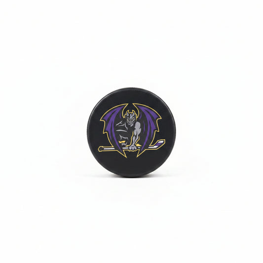 Greensboro Gargoyles Pose Logo Puck