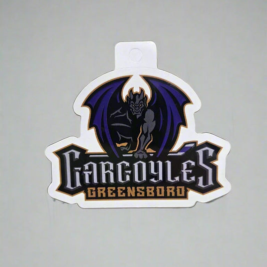 Greensboro Gargoyles Primary Logo Sticker