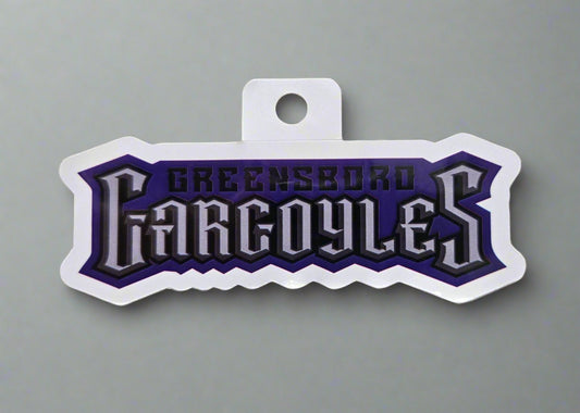 Greensboro Gargoyles Wordmark Sticker
