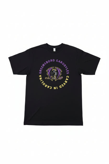 Gargoyles Next Level Black Sphere T-shirt
