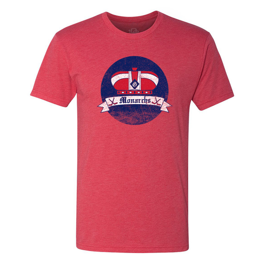 Greensboro Monarchs Red Vintage Tee